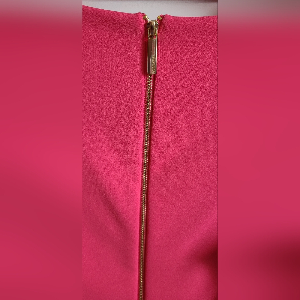 Calvin Klein Ruffle Sleeve Dress - Picture 5 of 8